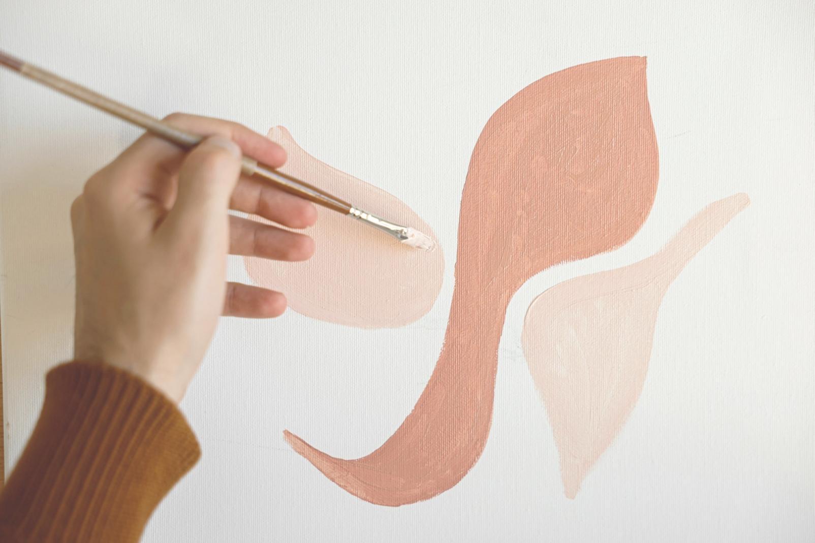 Intensive Zeichenübung im Atelier